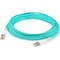 Add-On This Is A 4M Lc (Male) To Lc (Male) Aqua Duplex Riser-Rated Fiber ADD-LC-LC-4M5OM4 - alternate 1